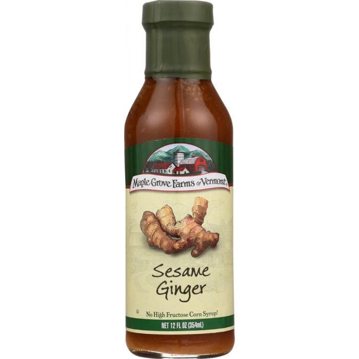 MAPLE GROVE: Sesame Ginger Dressing, 12 oz