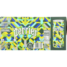 Load image into Gallery viewer, PERRIER: Slim Cans Sparkling Natural Mineral Water (10x8.45 Oz), 84.5 oz
