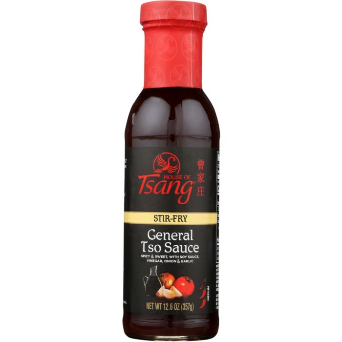 HOUSE OF TSANG: Sauce Stir-fry General Tso Hot, 12.6 oz