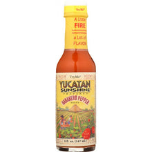 Load image into Gallery viewer, TRY ME: Yucatan Sunshine Habanero Pepper Sauce, 5 Oz
