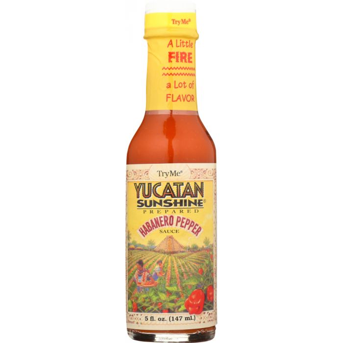 TRY ME: Yucatan Sunshine Habanero Pepper Sauce, 5 Oz