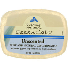 Load image into Gallery viewer, CLEARLY NATURAL: Unscented Pure And Natural Glycerine Soap, 4 oz
