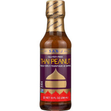 Load image into Gallery viewer, SAN-J: Mildly Spicy Thai Peanut Stir-Fry &amp; Dipping Sauce, 10 Oz
