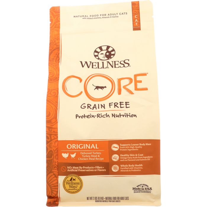 WELLNESS: CORE Original Fish & Fowl Cat Food, 2 lb