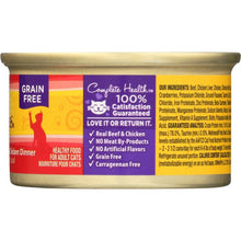 Load image into Gallery viewer, WELLNESS: Beef &amp; Chicken Formula Cat Food, 3 oz
