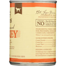 Load image into Gallery viewer, WELLNESS: Dog Food 95% Turkey, 13.2 oz
