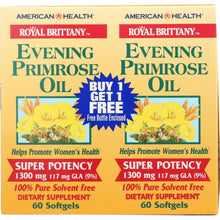 Load image into Gallery viewer, AMERICAN HEALTH: Evening Primrose Oil 1300 mg, 60 + 60 Softgels
