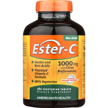 Load image into Gallery viewer, AMERICAN HEALTH: Ester-C 1000 mg with Citrus Bioflavonoids, 180 Vegetarian Tablets
