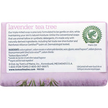 Load image into Gallery viewer, TOMS OF MAINE: Soap Bar Lavender Tea Tree, 5 oz
