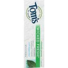 Load image into Gallery viewer, TOMS OF MAINE: Wicked Fresh! Fluoride Toothpaste Cool Peppermint, 4.7 Oz
