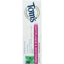 Load image into Gallery viewer, TOMS OF MAINE: Fluoride Free Antiplaque &amp; Whitening Toothpaste Peppermint, 5.5 Oz
