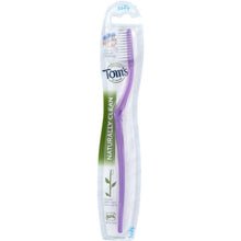 Load image into Gallery viewer, TOMS OF MAINE: Naturally Clean Adult Toothbrush, 1 ea
