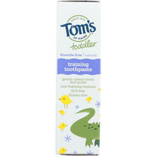 Load image into Gallery viewer, TOMS OF MAINE: Toddler Fluoride-Free Natural Training Toothpaste Mild Fruit, 1.75 oz
