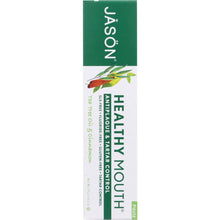 Load image into Gallery viewer, JASON: Antiplaque &amp; Tartar Control Toothpaste Tea Tree Oil &amp; Cinnamon, 4.2 oz
