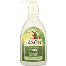 Load image into Gallery viewer, JASON: Body Wash Moisturizing Herbs, 30 oz
