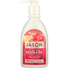 Load image into Gallery viewer, JASON: Body Wash Invigorating Rosewater, 30 oz
