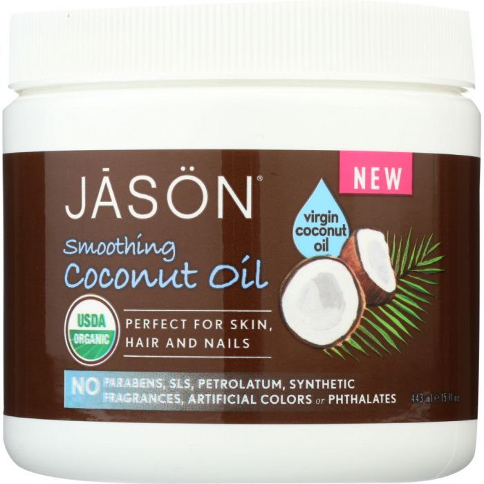 JASON: Organic Smoothing Coconut Oil, 15 oz