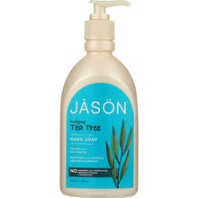 Load image into Gallery viewer, JASON: Hand Soap Purifying Tea Tree, 16 oz
