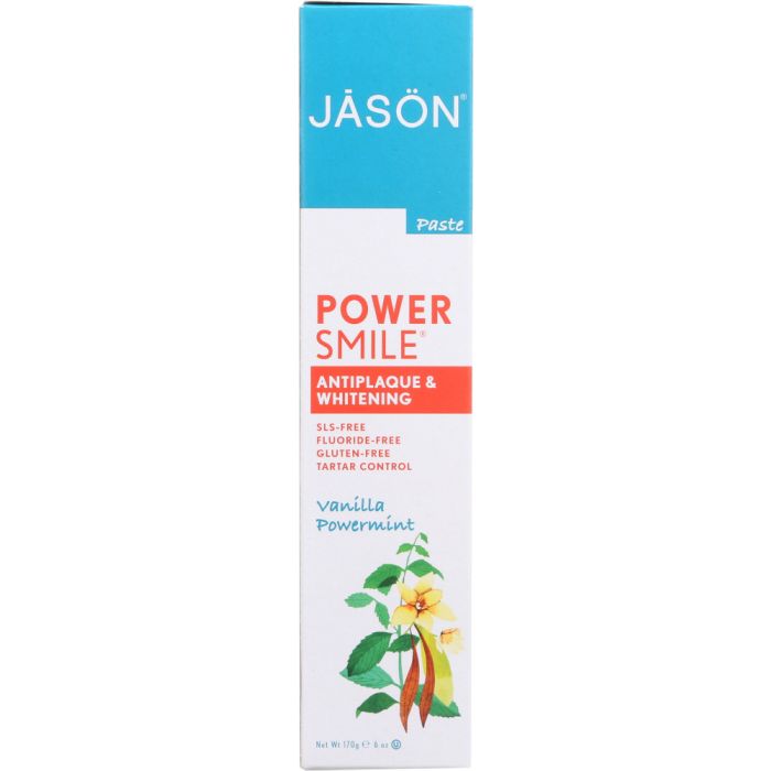 JASON: Toothpaste Powersmile Vanilla Mint. 6 oz