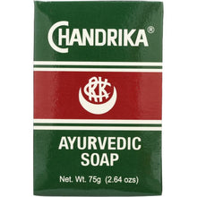 Load image into Gallery viewer, CHANDRIKA: Ayurvedic Soap Bar Herbal and Vegetable Soap, 2.64 oz
