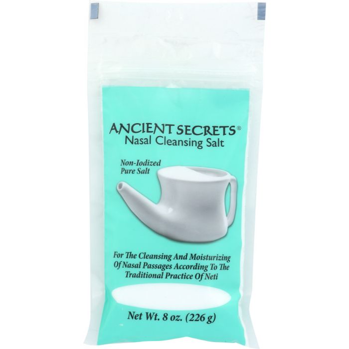 ANCIENT SECRETS: Nasal Cleansing Salt Bag, 8 oz