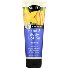 Load image into Gallery viewer, SHIKAI: Moisturizing Hand &amp; Body Lotion Starfruit, 8 oz
