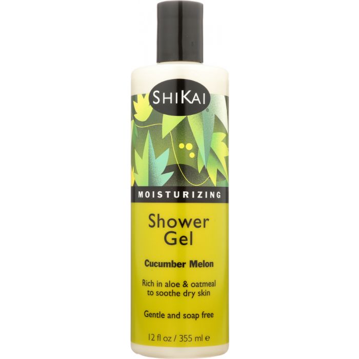 SHIKAI: All Natural Moisturizing Shower Gel Cucumber Melon, 12 oz