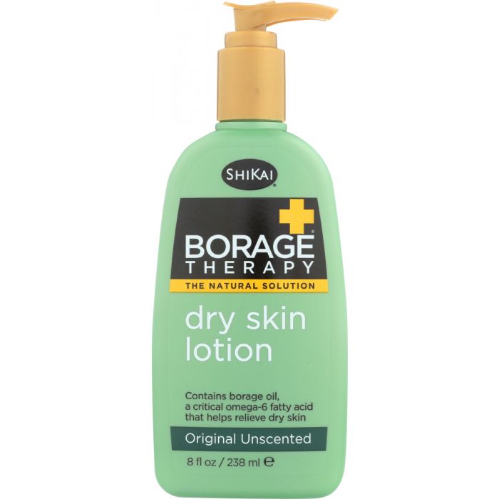 SHIKAI: Borage Therapy Dry Skin Lotion Original Unscented, 8 oz