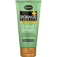Load image into Gallery viewer, SHIKAI: Borage Therapy Hand Cream Unscented, 2.5 oz
