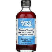 Load image into Gallery viewer, VERMONT VILLAGE: Sipping Vinegar Blueberry &amp; Honey, 8 oz
