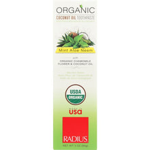 Load image into Gallery viewer, RADIUS: Toothpaste Mint Aloe Neem Organic, 3 oz
