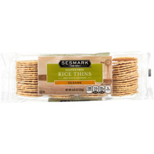 Load image into Gallery viewer, SESMARK: Rice Thin Sesame Gluten Free, 4.25 oz
