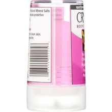 Load image into Gallery viewer, CRYSTAL BODY DEODORANT: Travel Stick Hypoallergenic Fragrance And Paraben Free, 1.5 oz
