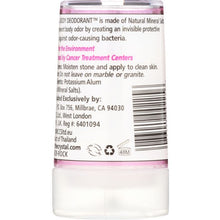 Load image into Gallery viewer, CRYSTAL BODY DEODORANT: Travel Stick Hypoallergenic Fragrance And Paraben Free, 1.5 oz
