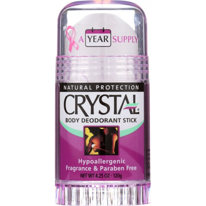 CRYSTAL BODY DEODORANT: Stick, 4.25 oz