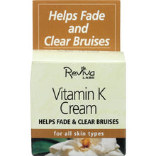 Load image into Gallery viewer, REVIVA LABS: Vitamin K Cream, 1.5 oz
