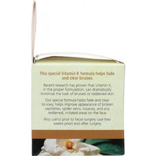 Load image into Gallery viewer, REVIVA LABS: Vitamin K Cream, 1.5 oz
