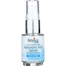 Load image into Gallery viewer, REVIVA LABS: Professional Strength Hyaluronic Acid Serum, 1 oz
