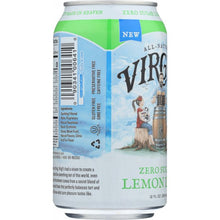 Load image into Gallery viewer, VIRGILS: Zero Sugar Soda Lemon Lime 6-12 fl oz, 72 fl oz
