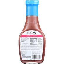 Load image into Gallery viewer, ANNIES HOMEGROWN: Lite Raspberry Vinaigrette Dressing, 8 oz
