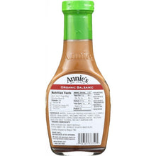 Load image into Gallery viewer, ANNIES HOMEGROWN: Organic Balsamic Vinaigrette Dressing, 8 oz
