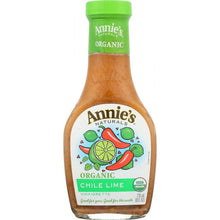 Load image into Gallery viewer, ANNIESNAT: Dressing Chile Lime Vinegar Organic, 8 oz
