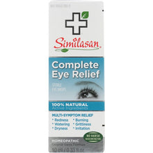 Load image into Gallery viewer, SIMILASAN: Complete Eye Relief Sterile Eye Drops, 0.33 oz
