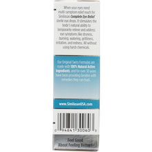 Load image into Gallery viewer, SIMILASAN: Complete Eye Relief Sterile Eye Drops, 0.33 oz
