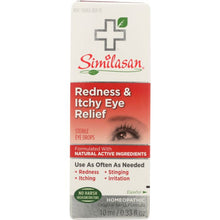 Load image into Gallery viewer, SIMILASAN: Eye Relief Redness &amp; Itchy, 10 ml
