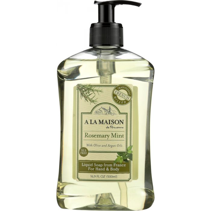 A LA MAISON: Soap Liquid French Rosemary Mint, 16.9 fo