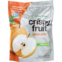 Load image into Gallery viewer, CRISPY GREEN: Crispy 6 Pack Asian Pear, 2.16 oz
