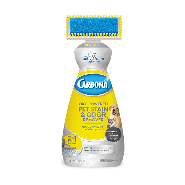 CARBONA: 2-in-1 Oxy-Powered Pet Stain & Odor Remover, 22 fo