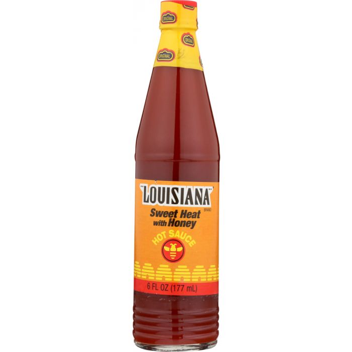 LOUISIANA BRAND: Hot Sauce Sweet Heat with Honey, 6 oz