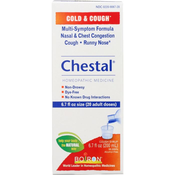 BOIRON: Chestal Cold & Cough Adult, 6.7 oz